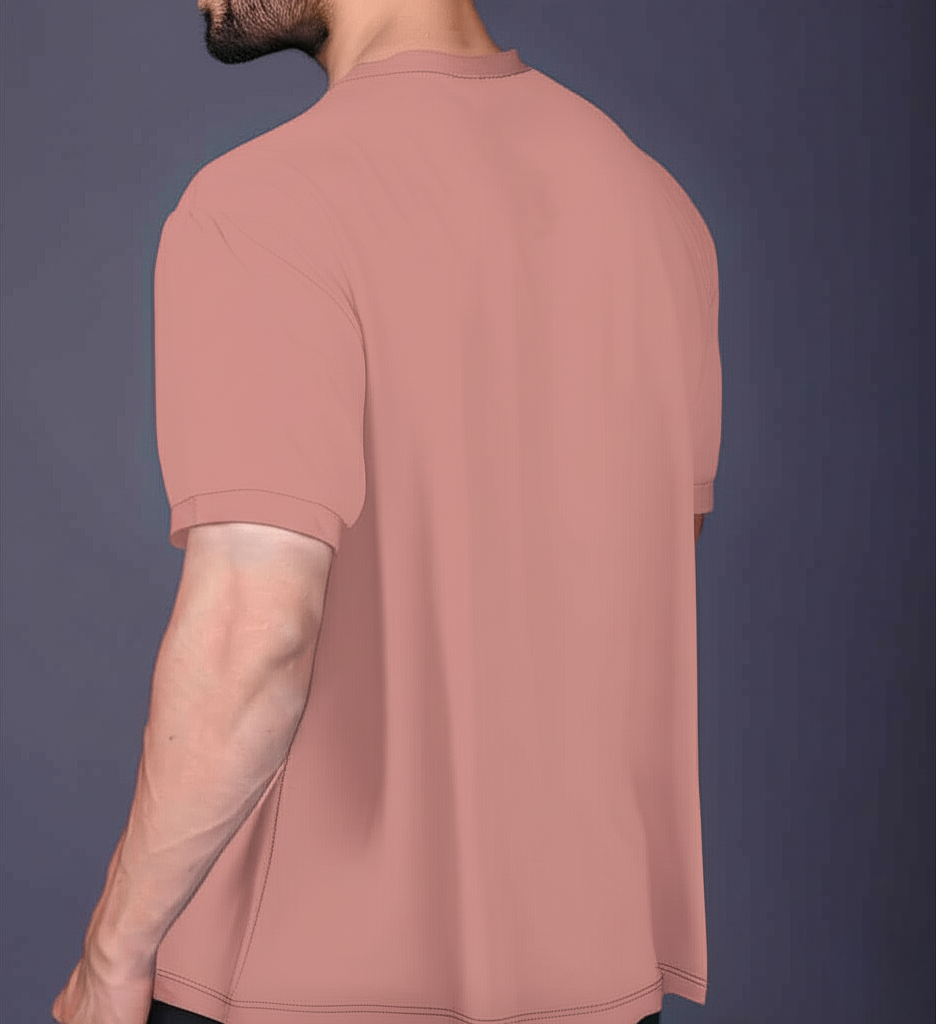 Yoddha Mesh - V neck Rose Dawn T-shirt