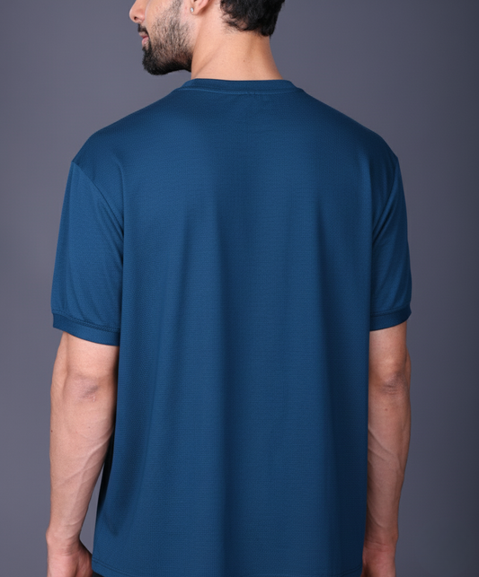 Yoddha Mesh - V neck Scuba T-shirt