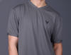 Yoddha Mesh - V neck Graphite T-shirt