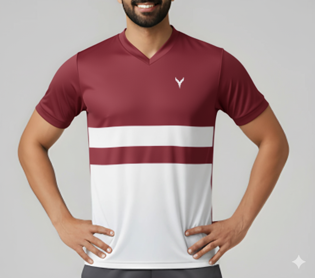 Yoddha Excalibur - Zenith - Maroon and White combo