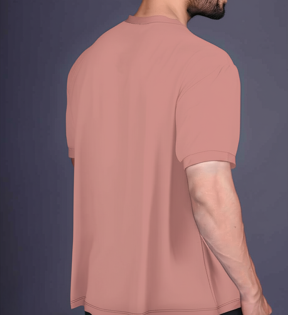 Yoddha Mesh - V neck Rose Dawn T-shirt
