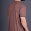 Yoddha Mesh - V neck Rose Dawn T-shirt