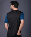 Yoddha Mesh - V neck Scuba and Black T-shirt