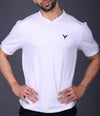 Yoddha Stretch - V neck White T Shirt